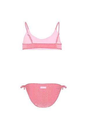 Slip e bikini rosa Paloma Overlock Jr SAINT BARTH KIDS | PALO00500064L